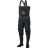 Полукомбинезон забродный NORFIN PILOT BOOTFOOT р.44-XL с сапогами 82231-44-XL