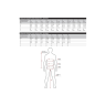 Термокомплект NORFIN LADY THERMO BLUE 03 р.L 3087003-L